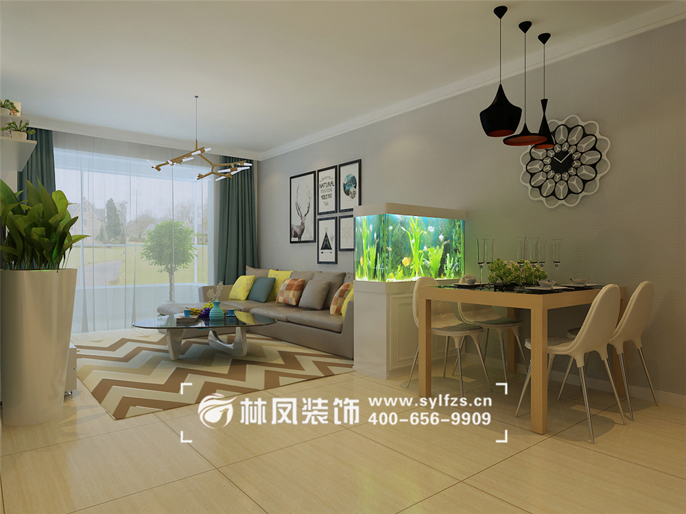 新房裝修魚(yú)缸放哪好？