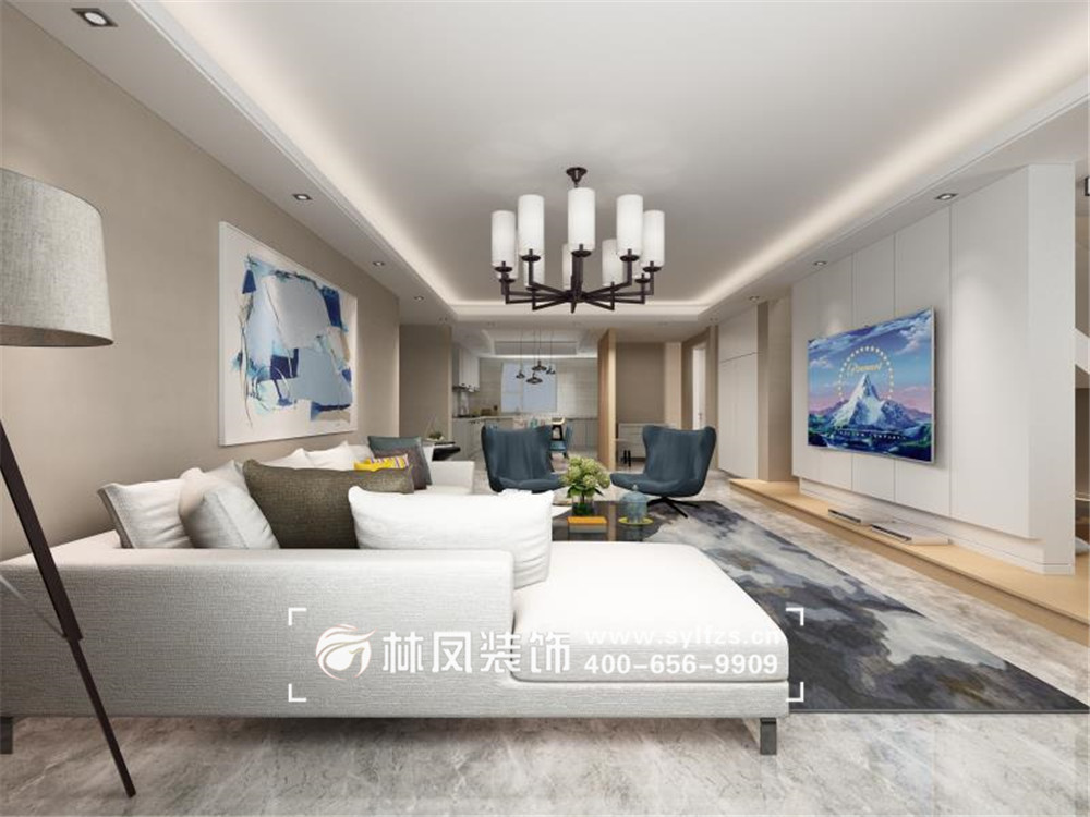 藍灣二期-280平-現(xiàn)代簡約-客廳1.jpg