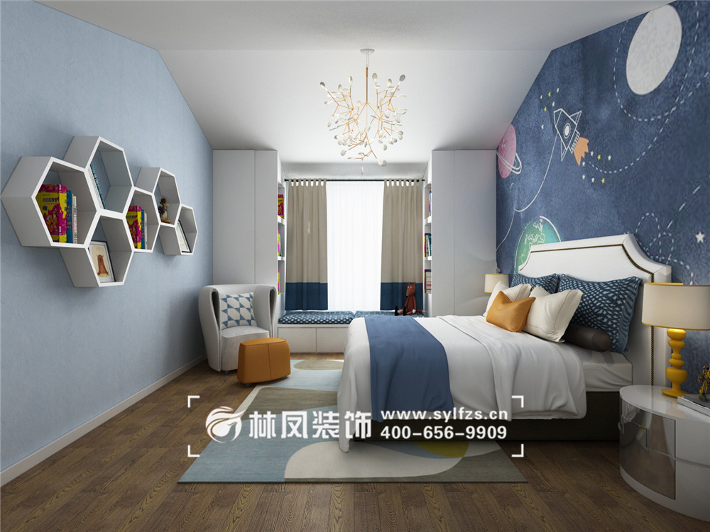 藍灣二期-280平-現(xiàn)代簡約-兒童房.jpg